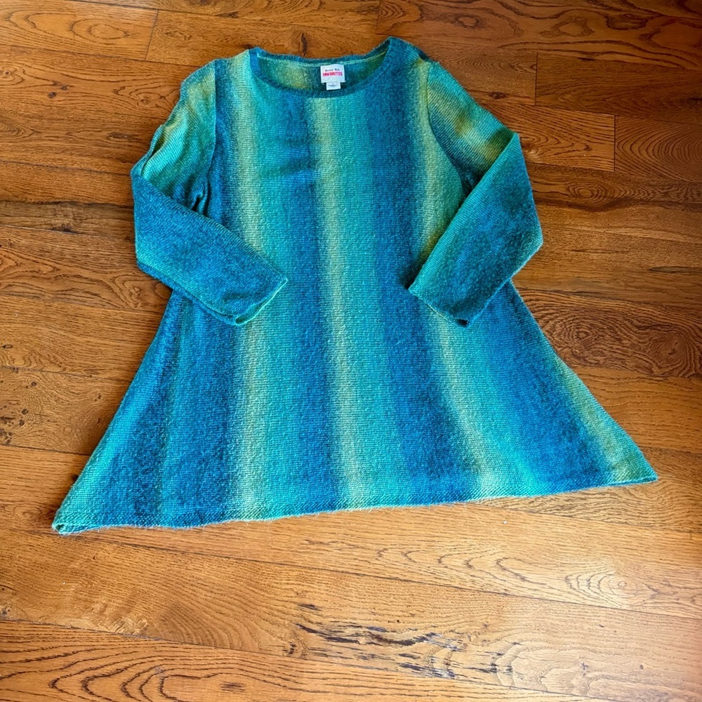 Ruby Rd Striped‎ Tunic Sweater - Picture 4 of 9